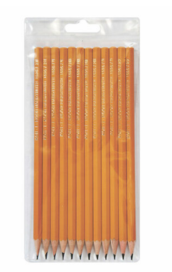 Карандаши чернографитные НАБОР 12 шт. 2B-2H KOH-I-NOOR '1696', 1696;12, 1696012043TE