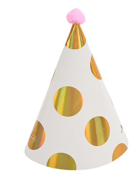 Колпак с помпоном 'Горох' Золото, 191580