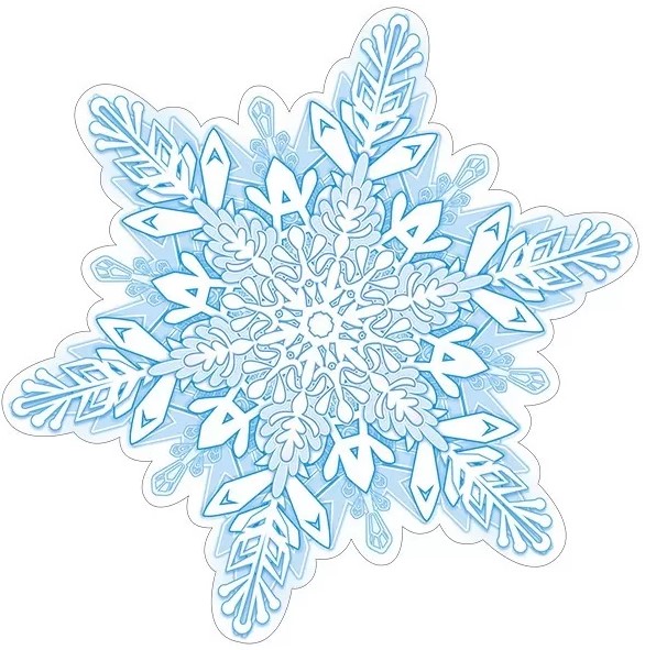 Украшение 'Снежинка', (20 шт;уп), 92,955,00