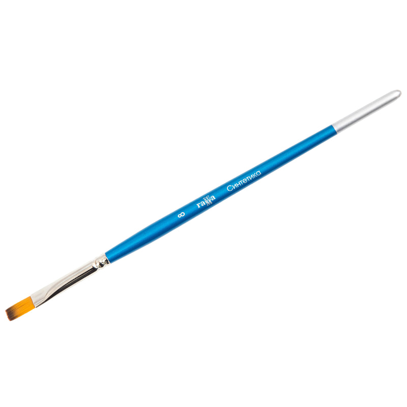 Кисть Гамма Синтетика №8, плоская, 280618.08.08