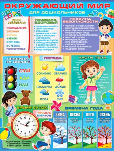 Плакат "Окружающий мир", P2-576