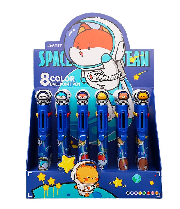 Ручка шариковая автоматическая 8 в 1 подарочная 'deVENTE. Space Team', 5071400