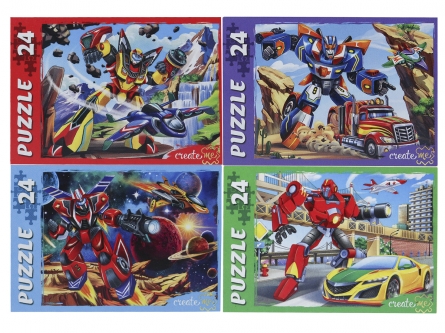 ПАЗЛЫ 24 элемента. МИР ТРАНСФОРМЕРОВ №12, П24-5630