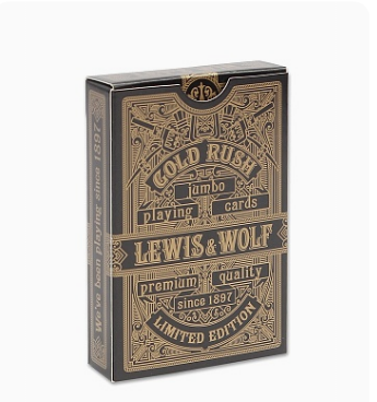 Игральные карты серия Lewis & Wolf Gold Rush 54шт/колода, ИН-3829