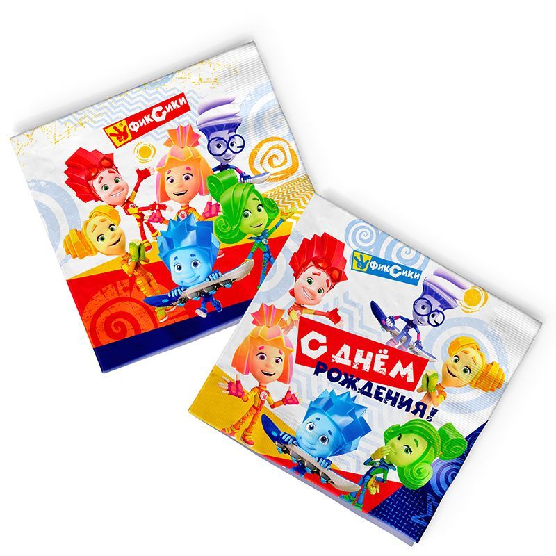 Набор салфеток 'Фиксики', (12 шт;уп), 703023