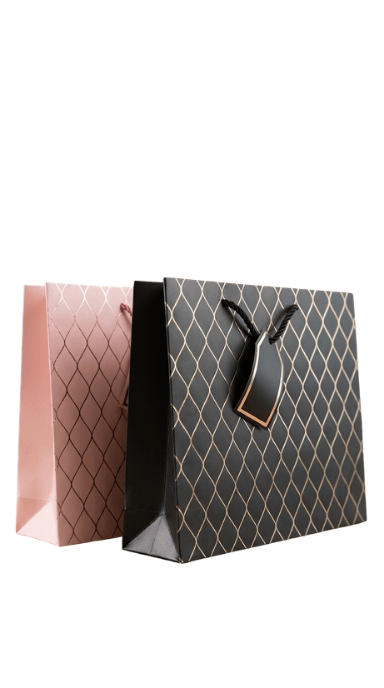 Пакет бумажный подарочный 26х32х11 см, дизайн ассорти, 1974-4M