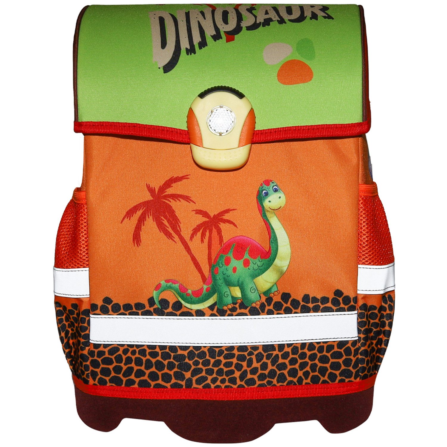 Эргономичный ранец 'ДИНОКОМПАНИЯ', облегченный , светоотражающий, 36х28х21 , РЦ-0840