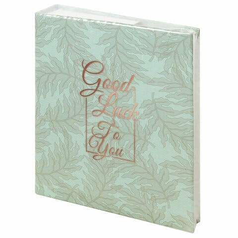 Фотоальбом BRAUBERG 'Папоротник', на 200 фото, 10х15 см, твердая обложка, 391171