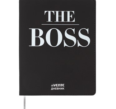 Дневник 'deVENTE. The BOSS' универсальный блок, 48 листов, белая бумага 80 г;м², 2222520