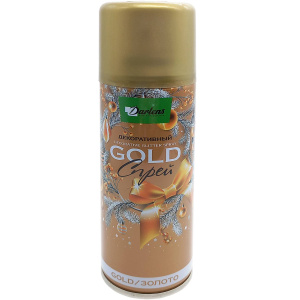 Спрей для декорирования , DARLENS , золотой , 250 мл, DL-DRL01294