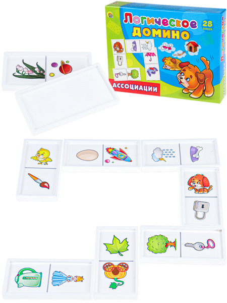 Логическое Домино АССОЦИАЦИИ, ИД-5425