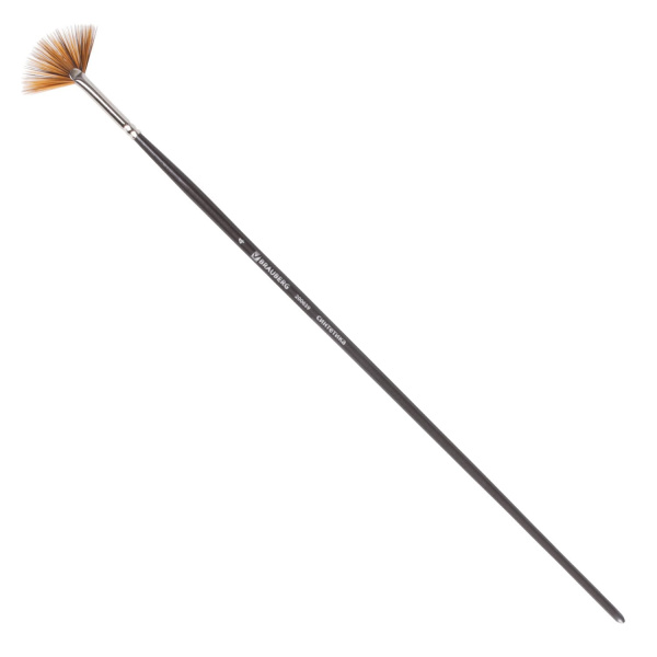 Кисть BRAUBERG №4 художественная проф., синтетика мягкая, веерная, 200639