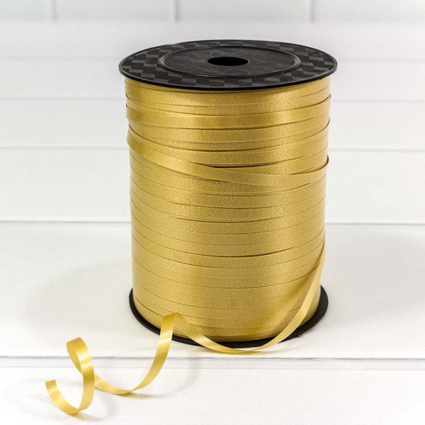 Лента OMG 'Золотая', поли-н, в бобине, 0,5 см.х 450 м., , OM500581;10